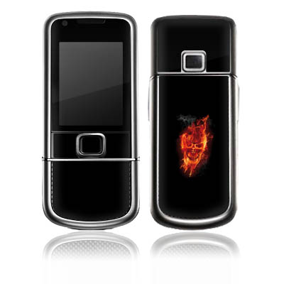 Nokia 8800 Carbon Arte für Burning Skull