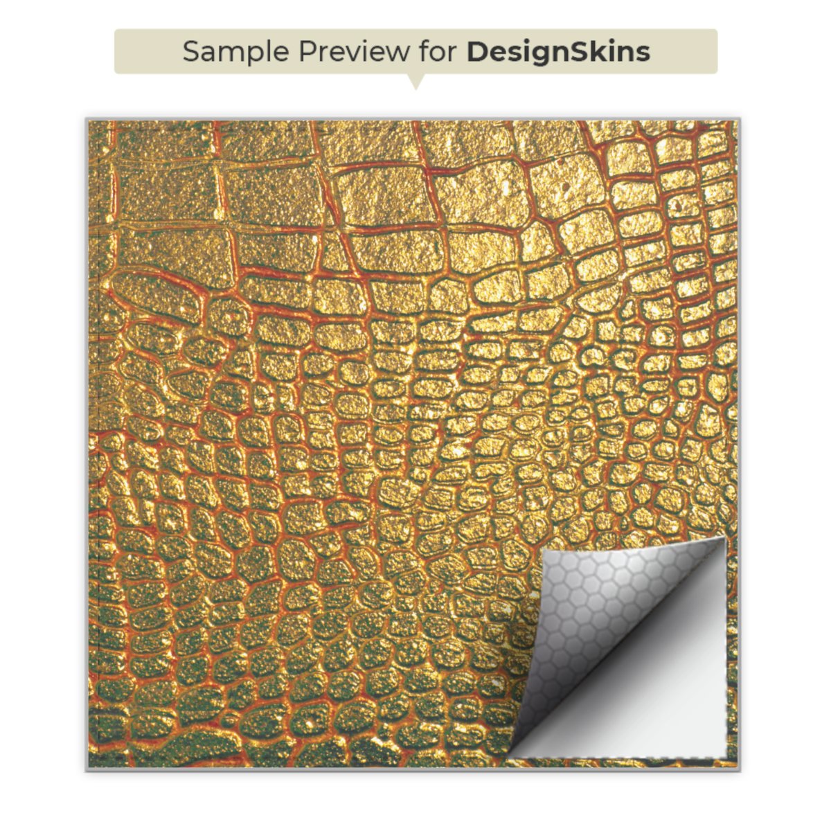 Design des Tages - Gold Snake