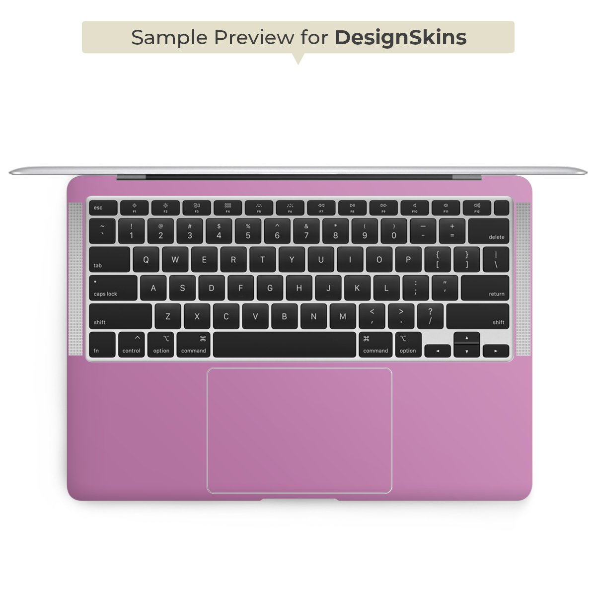 Design-Schutzfolie Donkerder paars für iBook G4 Tastatur