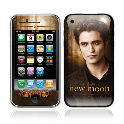 Twilight New Moon Design-Folie Edward f&uuml;r iPhone 3G und iPhone 3Gs