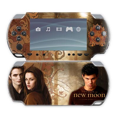 Twilight New Moon Design-Folie Edward, Bella & Jacob f&uuml;r Sony PSP slim & lite