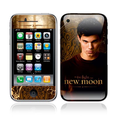 Twilight New Moon Design-Folie Jacob f&uuml;r iPhone 3G und iPhone 3Gs