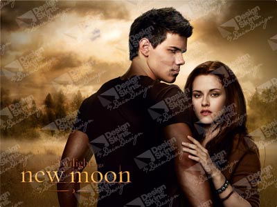 Twilight New Moon Design-Folie Bella & Jacob