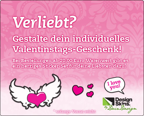 Vaelntinstag Sticker-Set