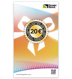 DesignSkins® lahjakortti 20 Euro