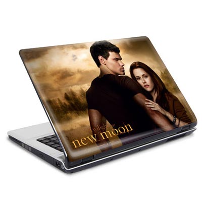 Twilight New Moon Design-Folie Bella & Jacob f&uuml;r 15,4-Zoll-Notebooks