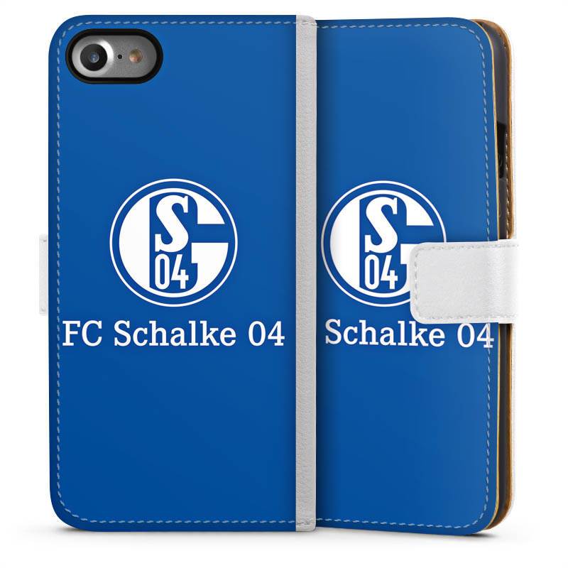 Apple Sideflip Bag - Motiv: FC Schalke 04 Logo Blau