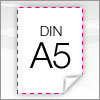 DIN-Formate DIN A5 14,8x21cm