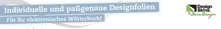 Individuelle und pa�genaue Designfolien f�r Ihr elektronisches W�rterbuch - DesignSkins von DeinDesign